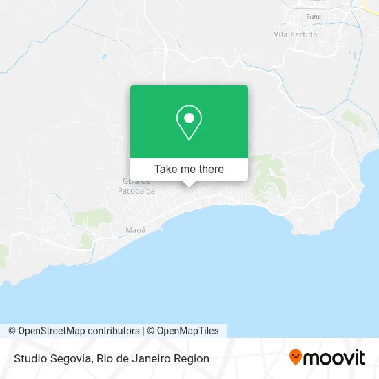 Studio Segovia map