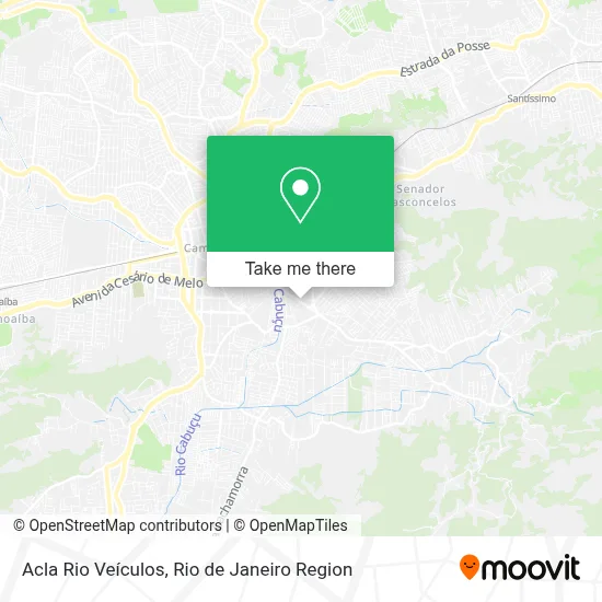 Acla Rio Veículos map