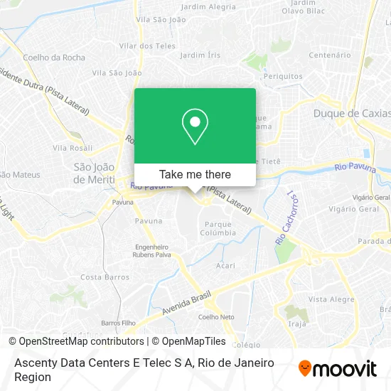 Ascenty Data Centers E Telec S A map