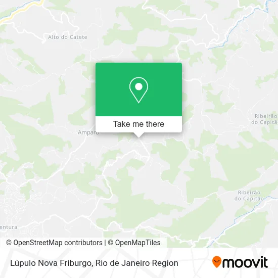 Lúpulo Nova Friburgo map
