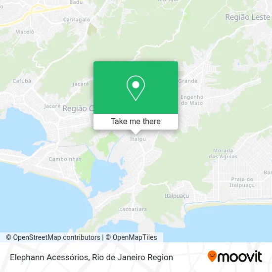 Elephann Acessórios map