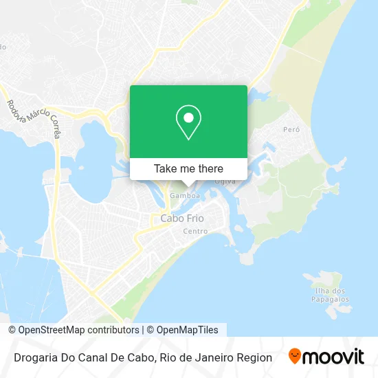 Drogaria Do Canal De Cabo map
