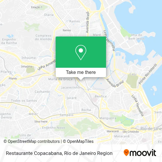Restaurante Copacabana map