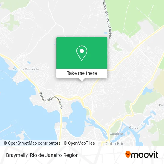 Braymelly map