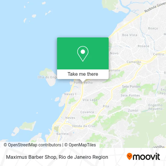 Maximus Barber Shop map