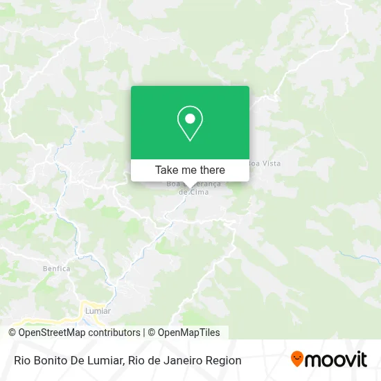 Rio Bonito De Lumiar map