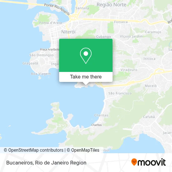 Bucaneiros map