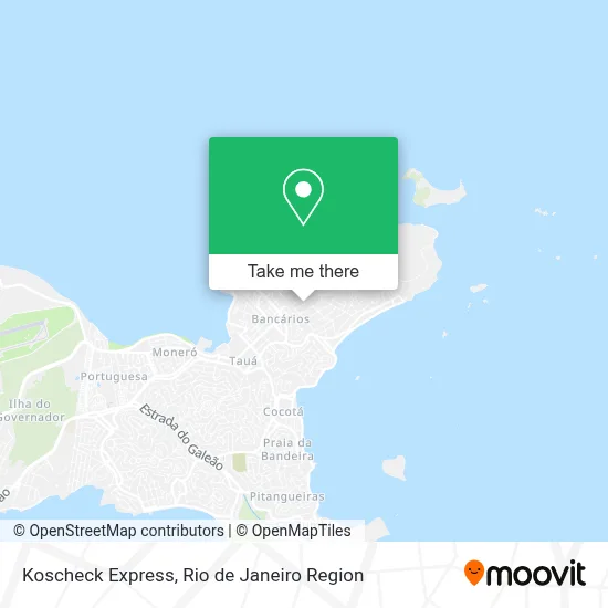 Koscheck Express map