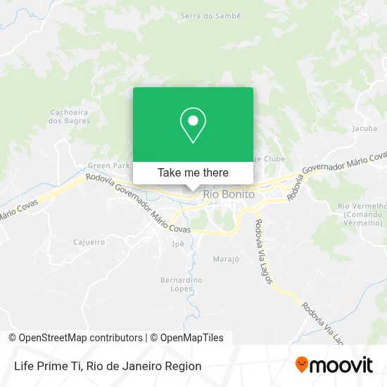 Life Prime Ti map