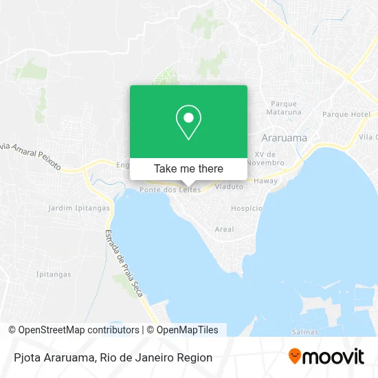 Pjota Araruama map