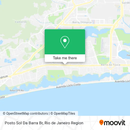 Posto Sol Da Barra Br map