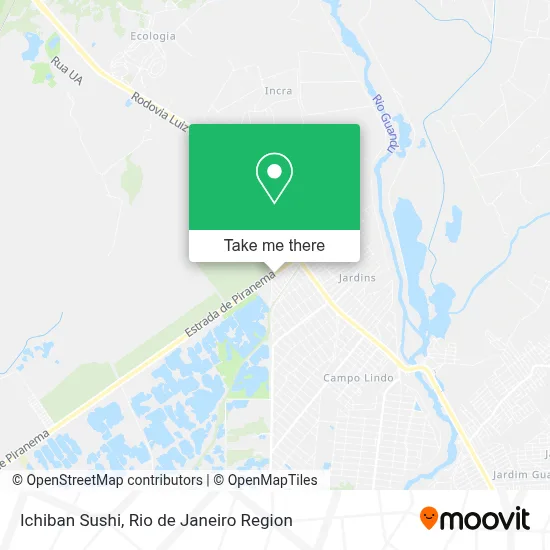 Ichiban Sushi map