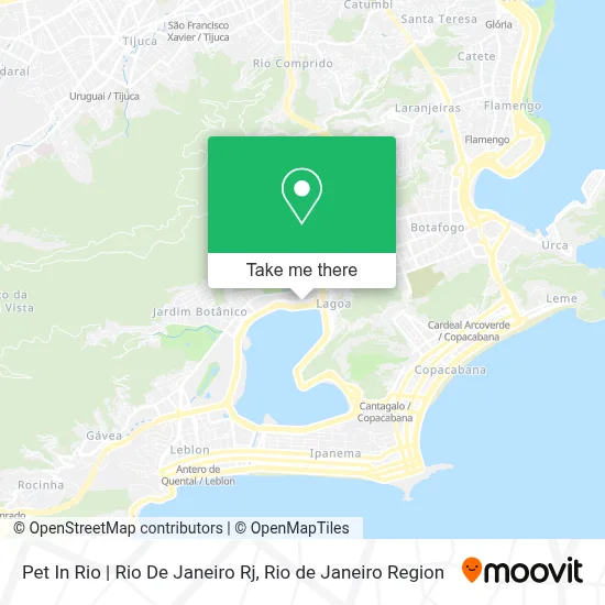 Pet In Rio | Rio De Janeiro Rj map