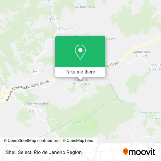 Shell Select map