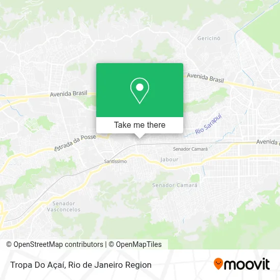 Tropa Do Açaí map