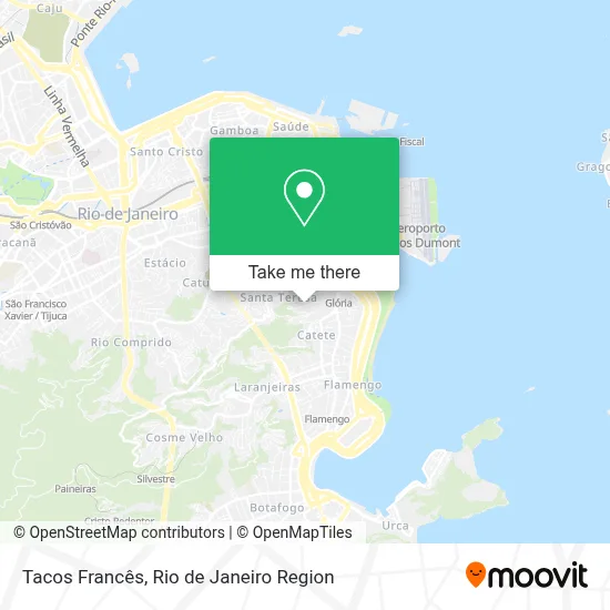Tacos Francês map
