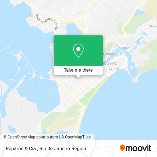 Reparos & Cia. map