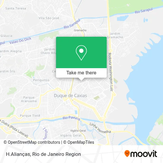 H.Alianças map