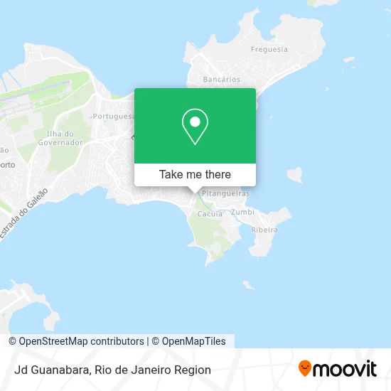 Jd Guanabara map