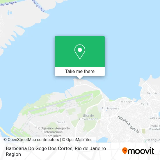 Barbearia Do Gege Dos Cortes map