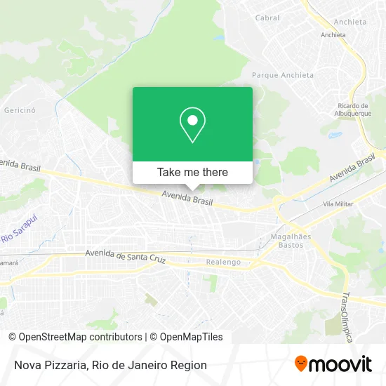 Nova Pizzaria map