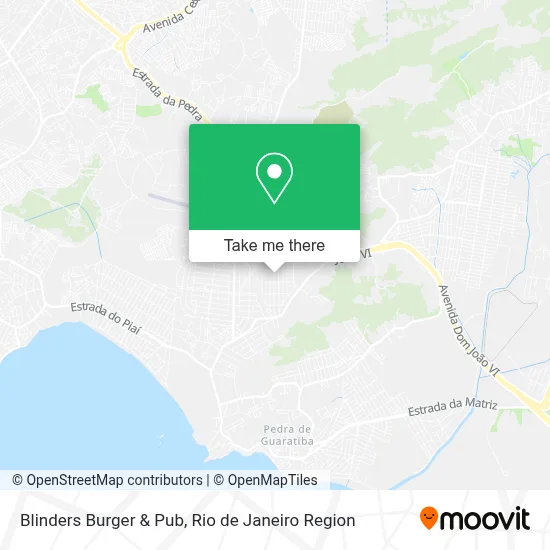 Blinders Burger & Pub map