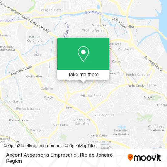 Aecont Assessoria Empresarial map