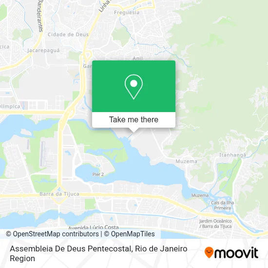 Assembleia De Deus Pentecostal map