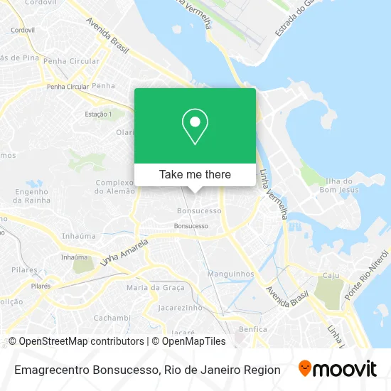 Emagrecentro Bonsucesso map