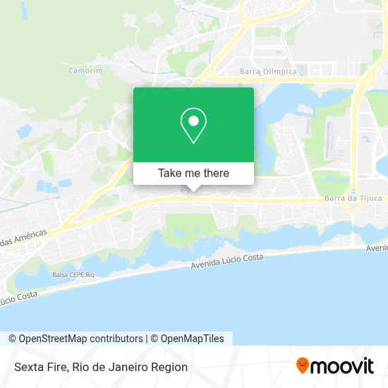 Sexta Fire map