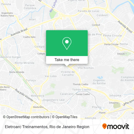 Eletroarc Treinamentos map