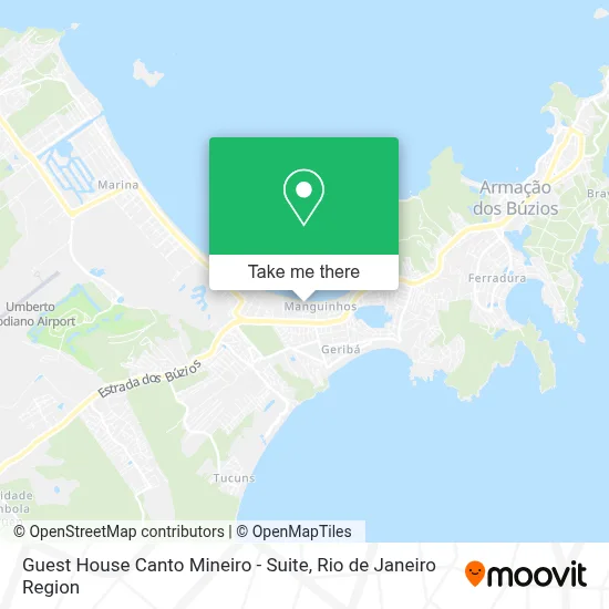 Guest House Canto Mineiro - Suite map