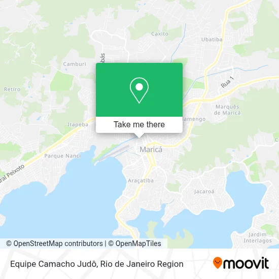 Equipe Camacho Judô map
