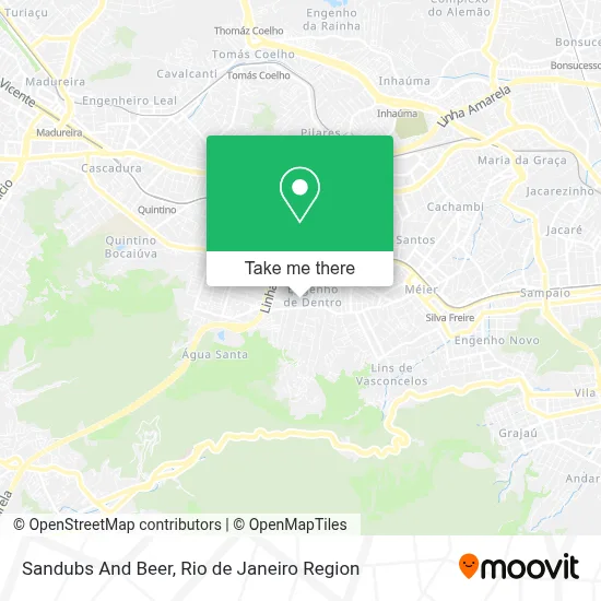 Sandubs And Beer map