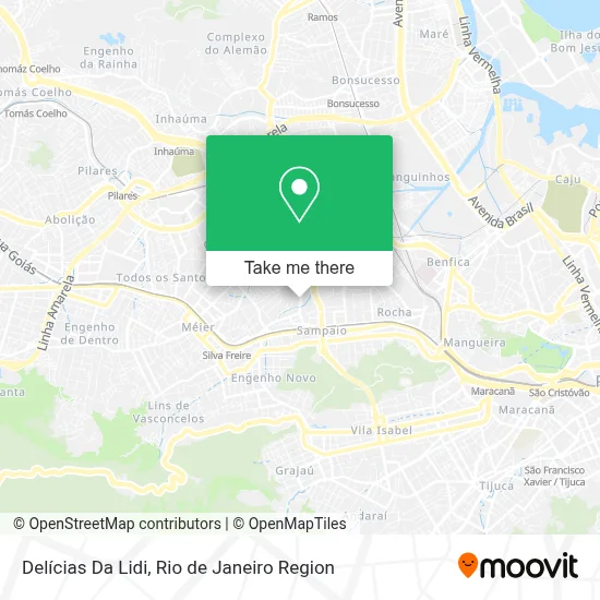 Delícias Da Lidi map
