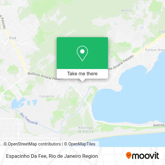 Espacinho Da Fee map