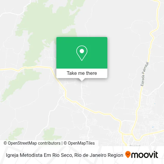 Igreja Metodista Em Rio Seco map