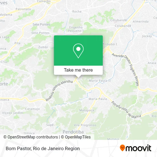 Bom Pastor map
