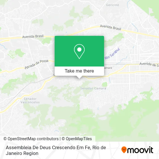 Assembleia De Deus Crescendo Em Fe map