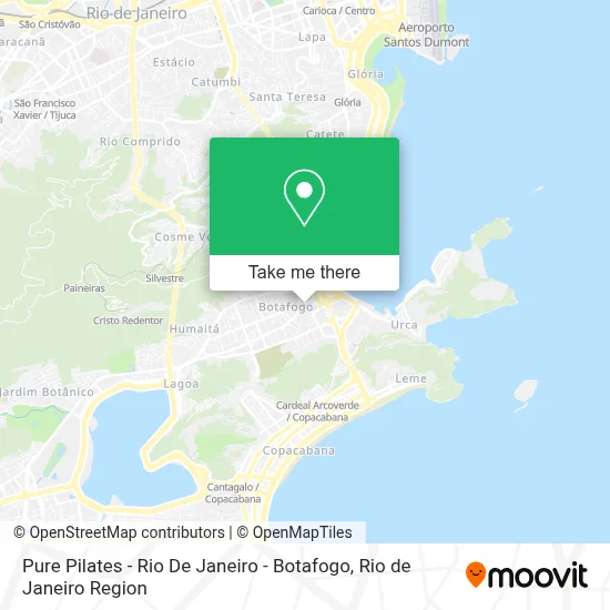 Pure Pilates - Rio De Janeiro - Botafogo map