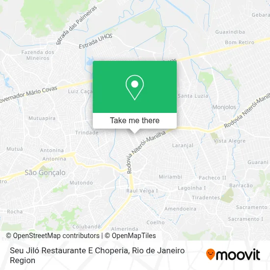 Seu Jiló Restaurante E Choperia map