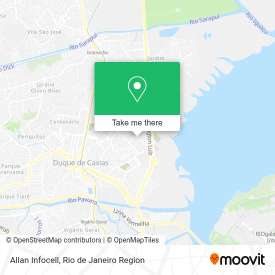 Allan Infocell map