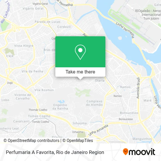 Perfumaria A Favorita map