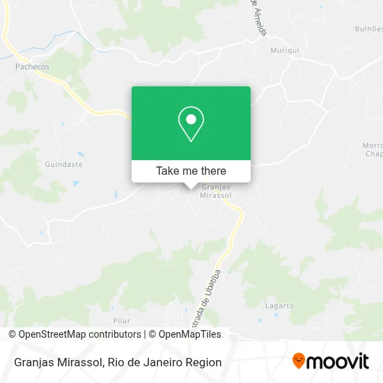 Granjas Mirassol map