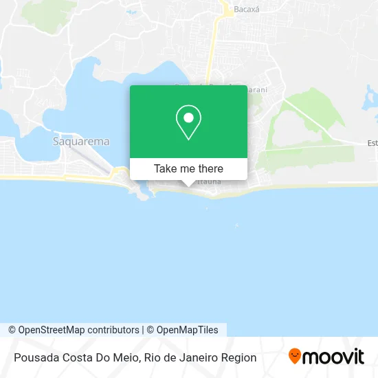 Pousada Costa Do Meio map