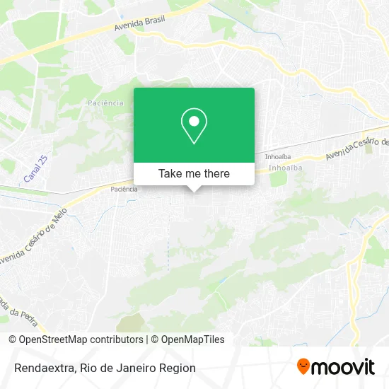 Rendaextra map