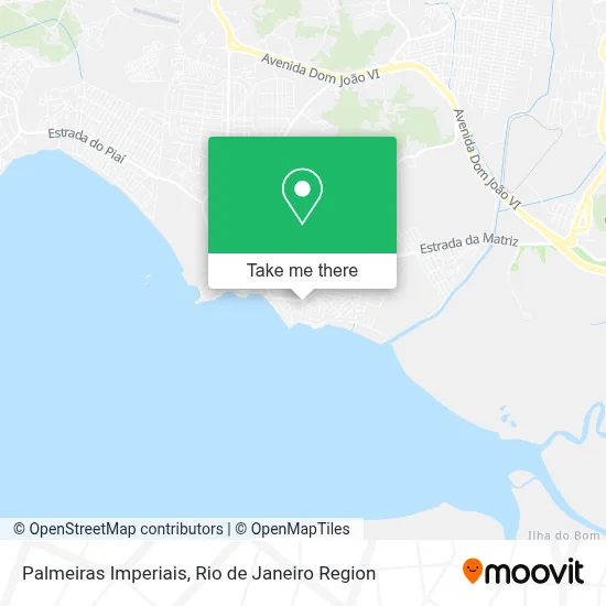 Palmeiras Imperiais map