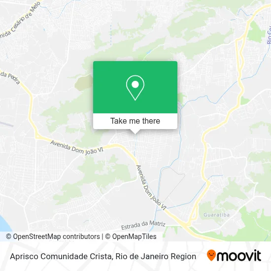 Aprisco Comunidade Crista map