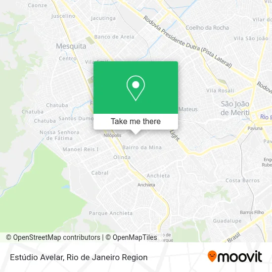 Estúdio Avelar map
