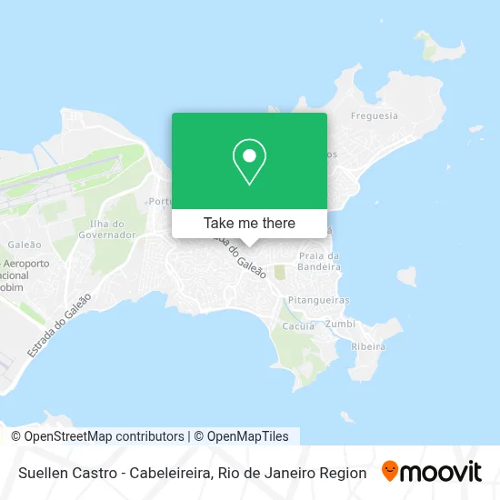 Suellen Castro - Cabeleireira map